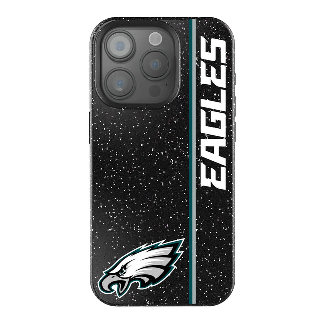 Philadelphia Eagles Sidebar Black Bling Phone Case for Apple iPhone
