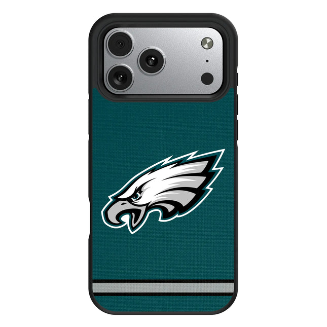 Philadelphia Eagles Stripe Bump Phone Case for Apple iPhone