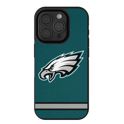 Philadelphia Eagles Stripe Bump Phone Case for Apple iPhone