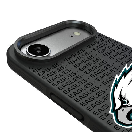 Philadelphia Eagles Text Backdrop Bump Phone Case for Apple iPhone