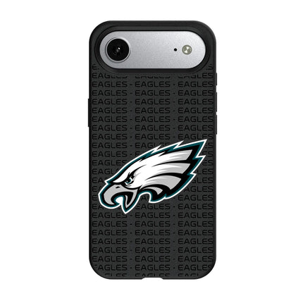 Philadelphia Eagles Text Backdrop MagSafe Compatible Phone Case for Apple iPhone
