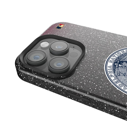 Philadelphia Phillies 1915-1943 - Cooperstown Collection Linen Black Bling Phone Case for Apple iPhone