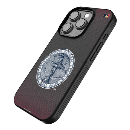Philadelphia Phillies 1915-1943 - Cooperstown Collection Linen Bump Phone Case for Apple iPhone