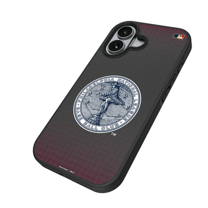 Philadelphia Phillies 1915-1943 - Cooperstown Collection Linen Bump Phone Case for Apple iPhone