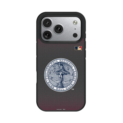 Philadelphia Phillies 1915-1943 - Cooperstown Collection Linen Bump Phone Case for Apple iPhone
