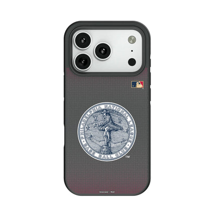 Philadelphia Phillies 1915-1943 - Cooperstown Collection Linen Bump Phone Case for Apple iPhone