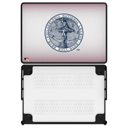 Philadelphia Phillies 1915-1943 - Cooperstown Collection Linen Laptop Case for Apple MacBook