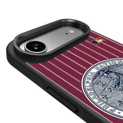 Philadelphia Phillies 1915-1943 - Cooperstown Collection Pinstripe Bump Phone Case for Apple iPhone