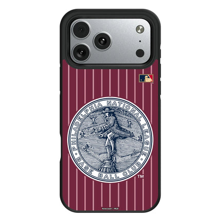Philadelphia Phillies 1915-1943 - Cooperstown Collection Pinstripe Bump Phone Case for Apple iPhone