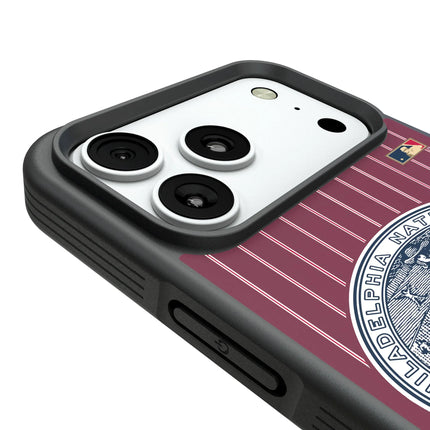 Philadelphia Phillies 1915-1943 - Cooperstown Collection Pinstripe Bump Phone Case for Apple iPhone