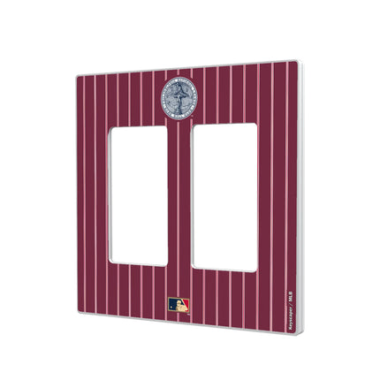 Philadelphia Phillies 1915-1943 - Cooperstown Collection Pinstripe Hidden-Screw Light Switch Plate