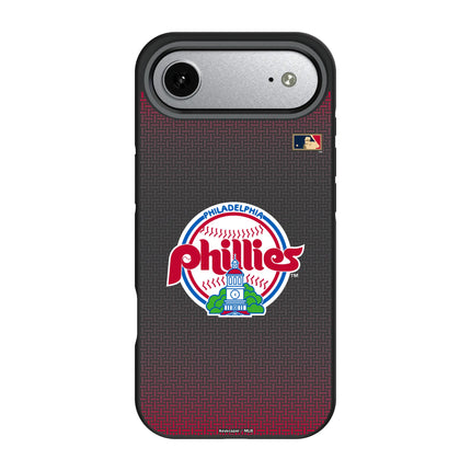 Philadelphia Phillies 1984-1991 - Cooperstown Collection Linen Bump Phone Case for Apple iPhone
