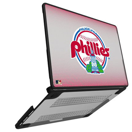 Philadelphia Phillies 1984-1991 - Cooperstown Collection Linen Laptop Case for Apple MacBook
