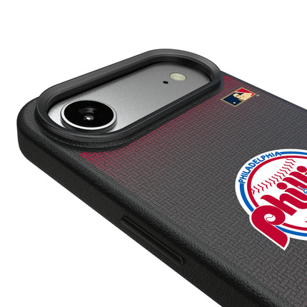 Philadelphia Phillies 1984-1991 - Cooperstown Collection Linen MagSafe Compatible Phone Case for Apple iPhone
