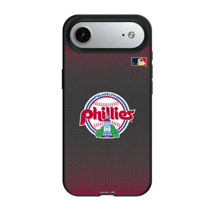 Philadelphia Phillies 1984-1991 - Cooperstown Collection Linen MagSafe Compatible Phone Case for Apple iPhone