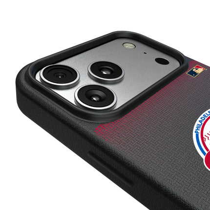 Philadelphia Phillies 1984-1991 - Cooperstown Collection Linen MagSafe Compatible Phone Case for Apple iPhone