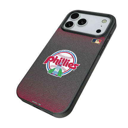 Philadelphia Phillies 1984-1991 - Cooperstown Collection Linen MagSafe Compatible Phone Case for Apple iPhone