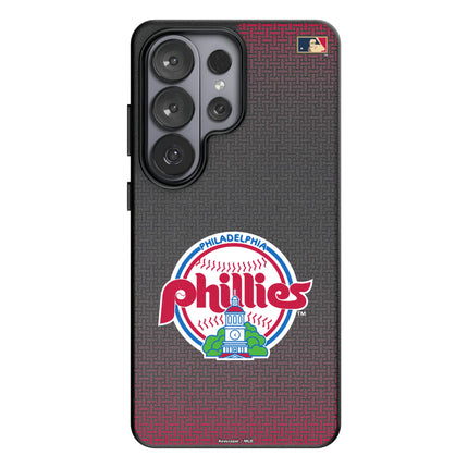 Philadelphia Phillies 1984-1991 - Cooperstown Collection Linen MagSafe Compatible Phone Case for Samsung Galaxy
