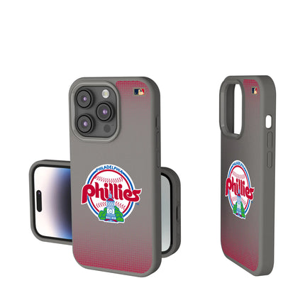 Philadelphia Phillies 1984-1991 - Cooperstown Collection Linen Soft Touch Phone Case for Apple iPhone