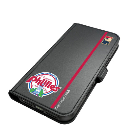 Philadelphia Phillies 1984-1991 - Cooperstown Collection Sidebar Folio 2.0 Case for Apple iPhone