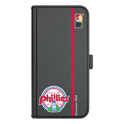 Philadelphia Phillies 1984-1991 - Cooperstown Collection Sidebar Folio 2.0 Case for Apple iPhone