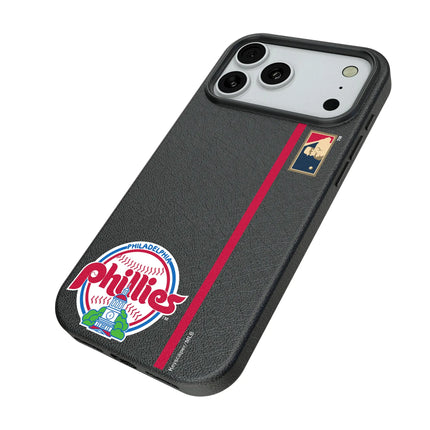 Philadelphia Phillies 1984-1991 - Cooperstown Collection Sidebar MagSafe Compatible Phone Case for Apple iPhone