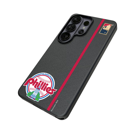 Philadelphia Phillies 1984-1991 - Cooperstown Collection Sidebar MagSafe Compatible Phone Case for Samsung Galaxy