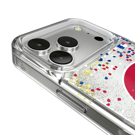 Philadelphia Phillies Confetti Glitter Phone Case for Apple iPhone
