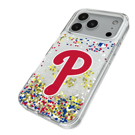 Philadelphia Phillies Confetti Glitter Phone Case for Apple iPhone