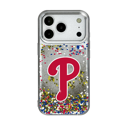 Philadelphia Phillies Confetti Glitter Phone Case for Apple iPhone