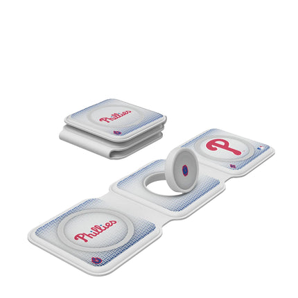 Philadelphia Phillies Linen Foldable 3 in 1 Charger