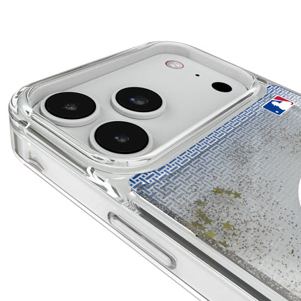 Philadelphia Phillies Linen Glitter Phone Case for Apple iPhone