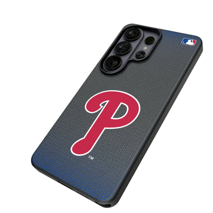 Philadelphia Phillies Linen MagSafe Compatible Phone Case for Samsung Galaxy