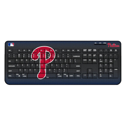 Philadelphia Phillies Linen Wireless USB Keyboard