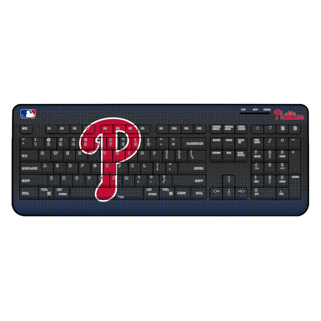 Philadelphia Phillies Linen Wireless USB Keyboard