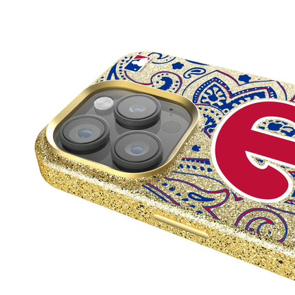 Philadelphia Phillies Paisley Bling Phone Case for Apple iPhone