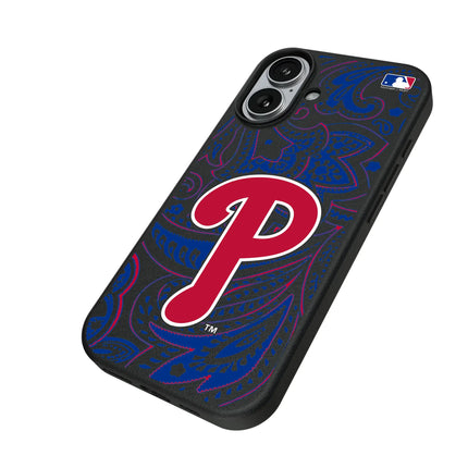 Philadelphia Phillies Paisley MagSafe Compatible Phone Case for Apple iPhone