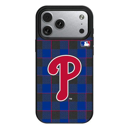 Philadelphia Phillies Plaid MagSafe Compatible Phone Case for Apple iPhone