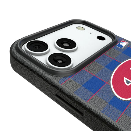 Philadelphia Phillies Plaid MagSafe Compatible Phone Case for Apple iPhone