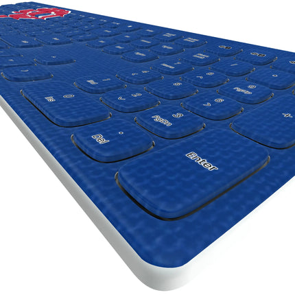 Philadelphia Phillies Solid Curved Wireless Keyboard