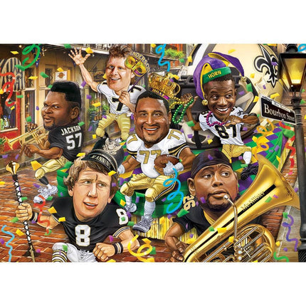 New Orleans Saints - All Time Greats 500 Piece Jigsaw Puzzle