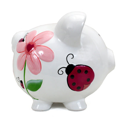 Ladybug Large Piggy Bank