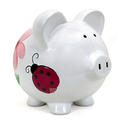Ladybug Large Piggy Bank