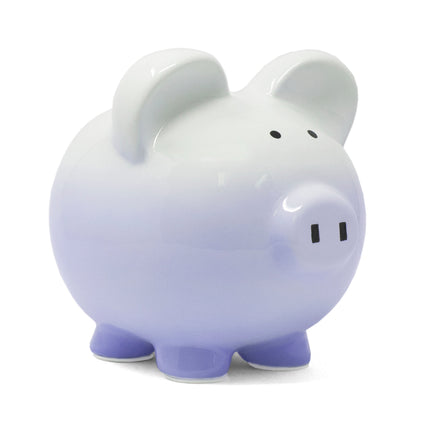 Purple Ombre Piggy Bank