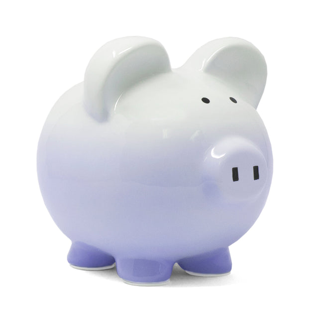 Purple Ombre Piggy Bank