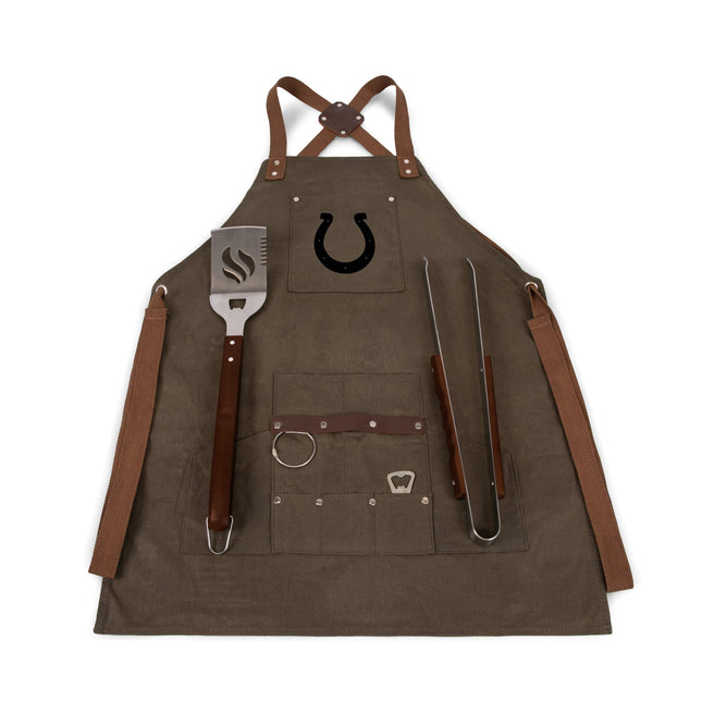 Indianapolis Colts - BBQ Apron with Tools & Bottle Opener