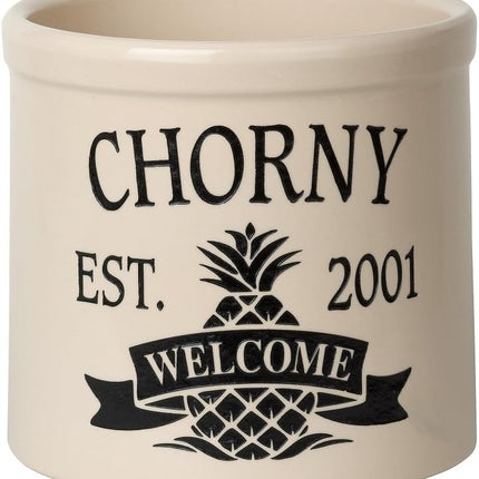 Personalized Pineapple Crock