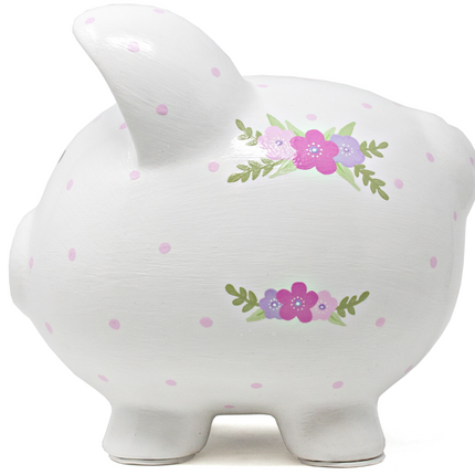 Pink Bohemian Large Piggy Bank