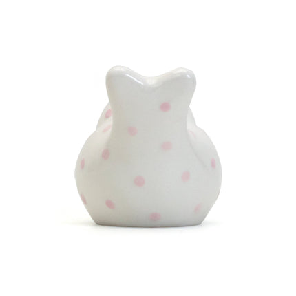 Pink Polka Dot Birdie Bank