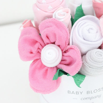 Pink Hatbox Bouquet - Petite